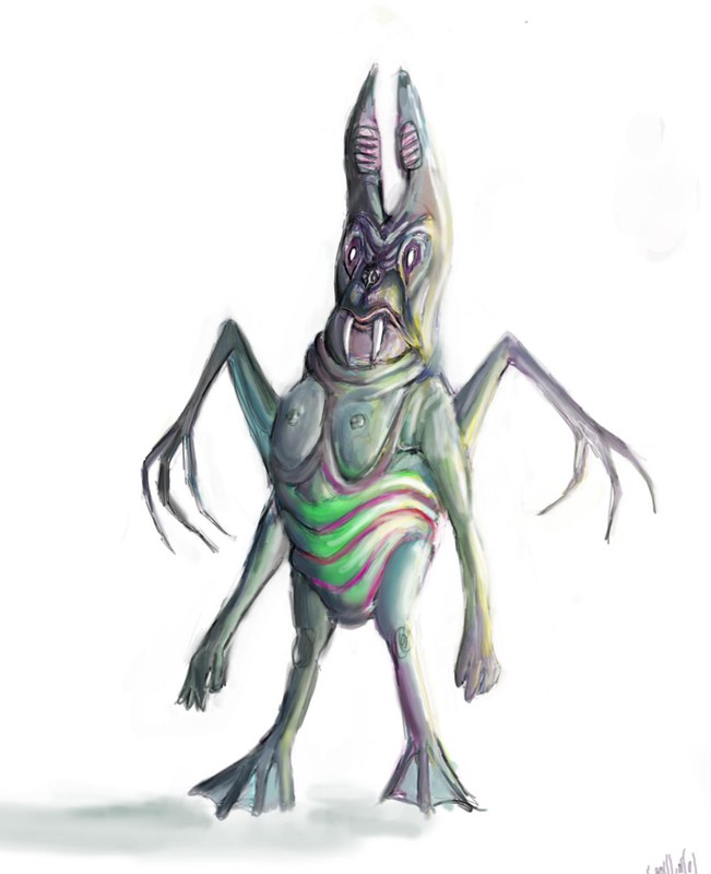 Alien Easter Bunny